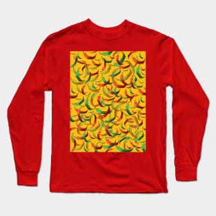 RED And Green Hot Peppers Long Sleeve T-Shirt